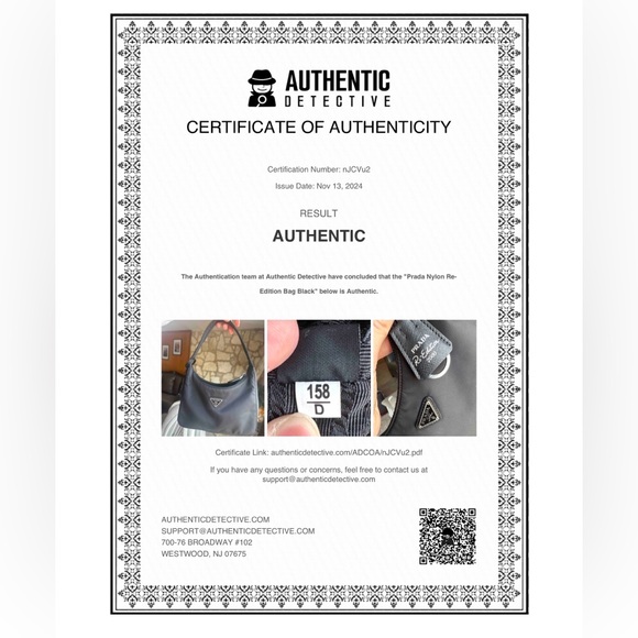 Prada Tessuto Nylon Re-Edition 2000 Mini Black - Picture 12 of 12